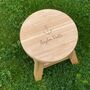 Personalised Children's Wooden Stool, thumbnail 3 of 4
