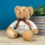 Father’s Day ‘Best Dad’ Keeleco Large Dougie Gift Bear, thumbnail 1 of 5
