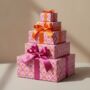 Cosmos Pink Flower Gift Wrap Set, thumbnail 9 of 11