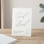Names And Heart Script Wedding Guest Book, thumbnail 2 of 2