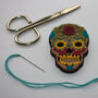 Day Of The Dead Skull Brooch Craft Kit, thumbnail 4 of 8