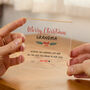Personalised Christmas Gift For Grandma Plaque, thumbnail 3 of 4
