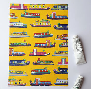 Canal Boat Print, 3 of 3