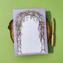 Wisteria Lilac A5 Notepad, thumbnail 3 of 4