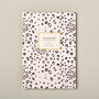 A5 Notebook Pink Leopard Print Lined Journal, thumbnail 8 of 9