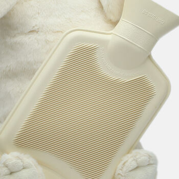Cream Bear Personalised Star Tag Hot Water Bottle Inc, 3 of 5