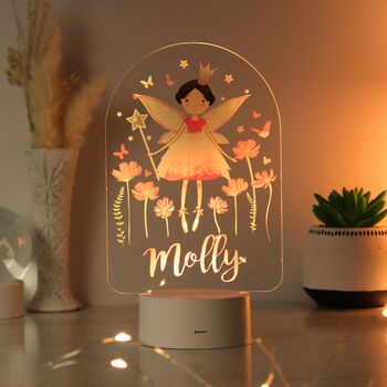 Personalised Fairy LED Night Light Gift, 2 of 4