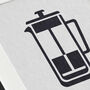 French Press Coffee Brewer Print, thumbnail 4 of 4