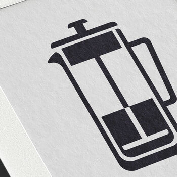 French Press Coffee Brewer Print, 4 of 4