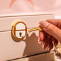 Personalised Star Sign Arch Cream Jewellery Box, thumbnail 6 of 6