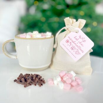 Christmas Hot Chocolate And Marshmallows, 3 of 7