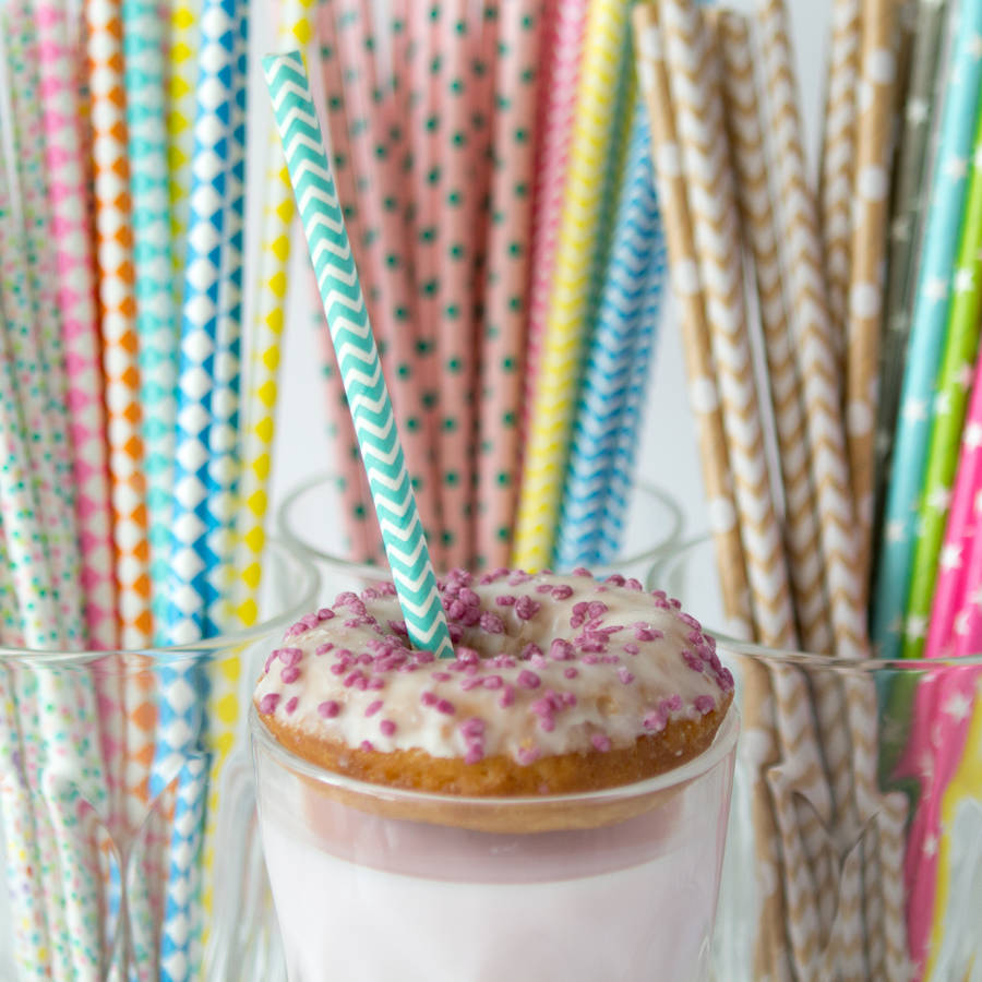 Patterned Paper Straws, 1 of 11