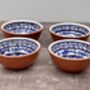 Set Of Four Blue And White Small/Dipping Bowls, thumbnail 3 of 6