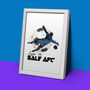 Personalised Goalkeeper Gift Art Poster, thumbnail 2 of 5