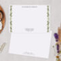 Botanical Personalised Address Note Cards A6 Notecard Set, thumbnail 3 of 6