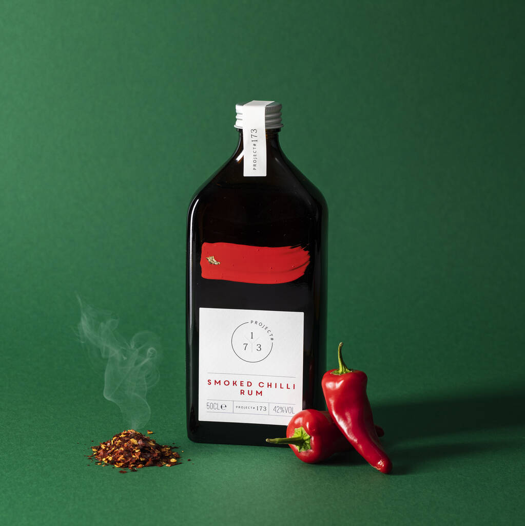 Smoked Chilli Rum From Project #173 42% Abv 50ml