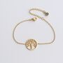 Tree Of Life Birthstone Bracelet, thumbnail 2 of 11
