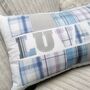 Memory Pillow, Keepsake Gift, Custom Made From Adult Clothes. Dads Shirts, Personalised Cushion, Decorative Patchwork Pillow, thumbnail 10 of 12