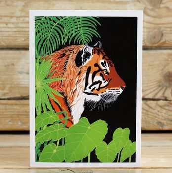 Bengal Tiger Greeting Card, 2 of 2
