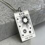 925 Sterling Silver The Star Tarot Necklace, thumbnail 1 of 6