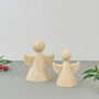 Beige Angel Candle And Angel Gift, thumbnail 7 of 10