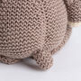 Sophia The Hippo Easy Cotton Knitting Kit, thumbnail 7 of 8