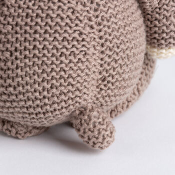 Sophia The Hippo Easy Cotton Knitting Kit, 7 of 8