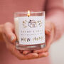 New Home Personalised Candle Gift, thumbnail 1 of 5