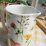 Medium China Jug In Meadow Flowers Design, thumbnail 7 of 7