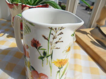 Medium China Jug In Meadow Flowers Design, 7 of 7