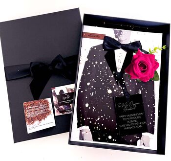 Tuxedo Suit Luxury Scented Birthday Card For Him, 8 of 11