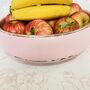Antique Painted Pink Wooden Fruit Bowl ~ Five, thumbnail 6 of 6