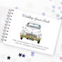 Wedding Guest Book Featuring Morris Minor, thumbnail 1 of 5