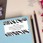 Zebra Stripes A4 Sheet Labels, thumbnail 1 of 1
