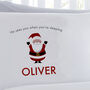 Personalised Christmas Pillowcase, thumbnail 2 of 2