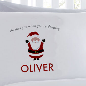 Personalised Christmas Pillowcase, 2 of 2