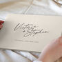Personalised Classic Wedding Guest Book, thumbnail 1 of 5
