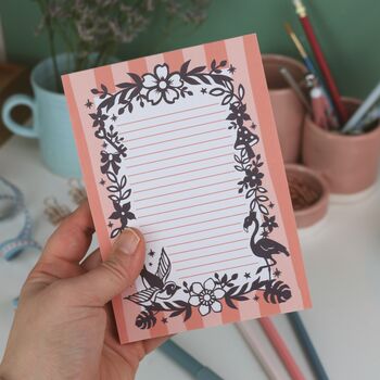 Whimsical A6 Notepad, 2 of 5