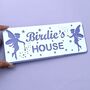 Personalised Fairies Children's Door Plaque, thumbnail 5 of 12