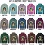 Personalised Forest Life Is Better Dog Lover Hoody, thumbnail 4 of 12