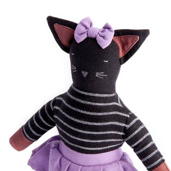 Fair Trade Olive The Kitty Soft Toy, 2 of 2