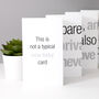Funny New Baby Fold Out Banner Card, thumbnail 1 of 5