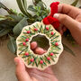 Make Your Own Stitched Wreath Decoration, thumbnail 5 of 5