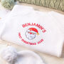 Personalised Santa Baby Cardigan – First Christmas Gift, thumbnail 2 of 12