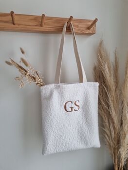 Personalised Boucle Tote Bag, 2 of 9