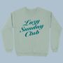 Lazy Sunday Club Women's Sweatshirt, thumbnail 4 of 4