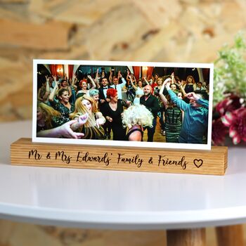 Personalised Photo Holder With Panoramic Photo Print, 5 of 12