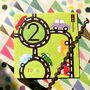 Copper Foiled Road 2nd Birthday Card, thumbnail 3 of 5