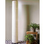 Elara White Column Floor Lamp 150cm, thumbnail 1 of 3