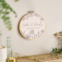 Personalised New Home Linen Hoop, thumbnail 1 of 2